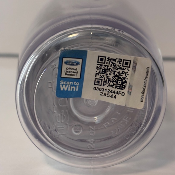 Tervis 20 oz Cup Flip Top Official Licensed Product Built Ford Tough - Picture 5 of 7